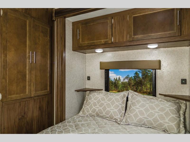 FOREST RIVER RV CHEROKEE GREY WOLF TRAVEL TRAILER bedroom